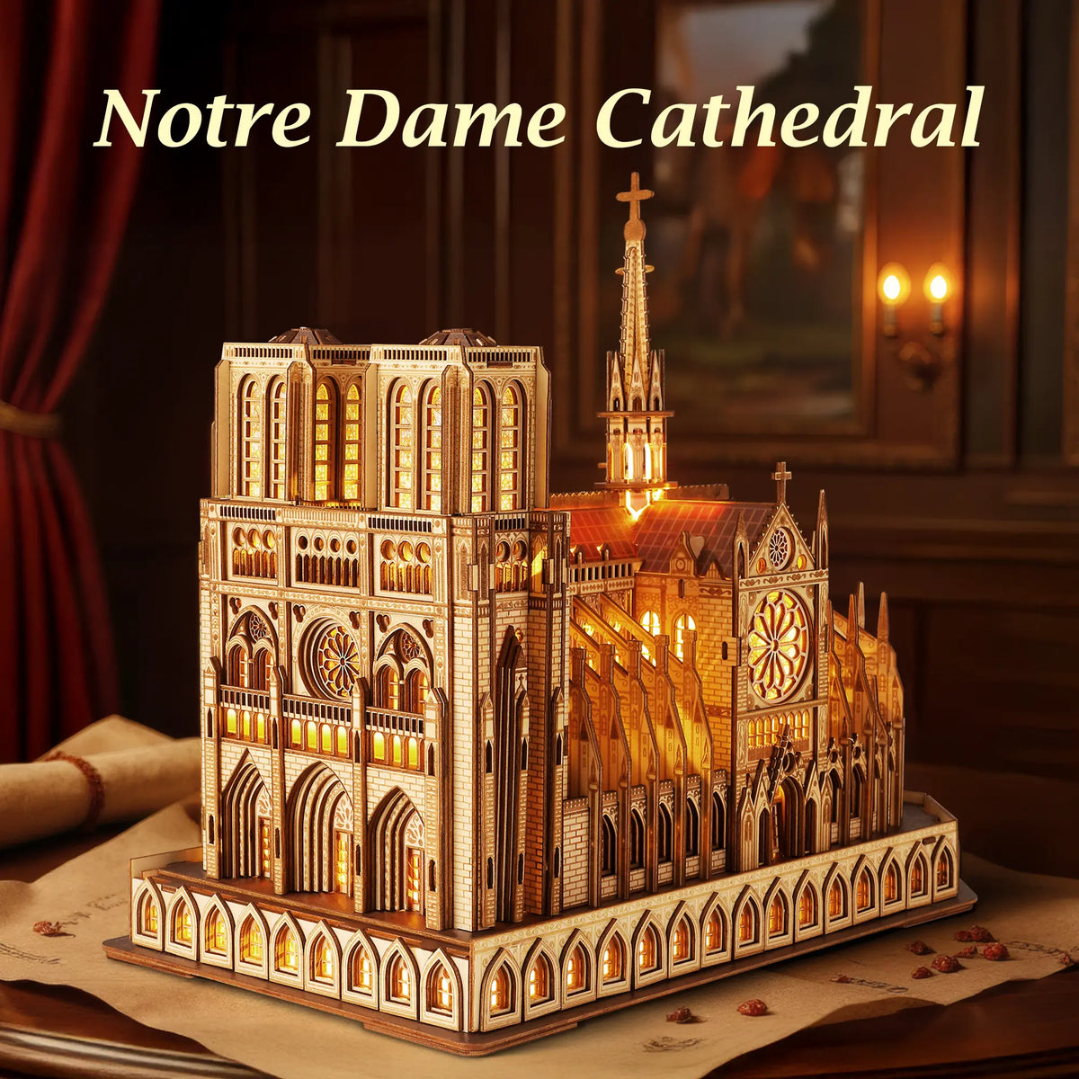 Plymagic Assembly Model - Notre Dame de Paris