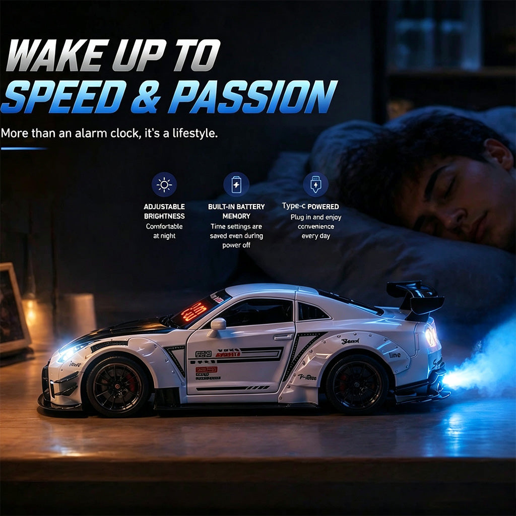 Sports Car Alarm Clock