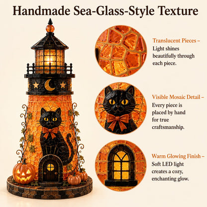 Plymagic DIY Sea Glass  – 🎃Halloween Lighthouse