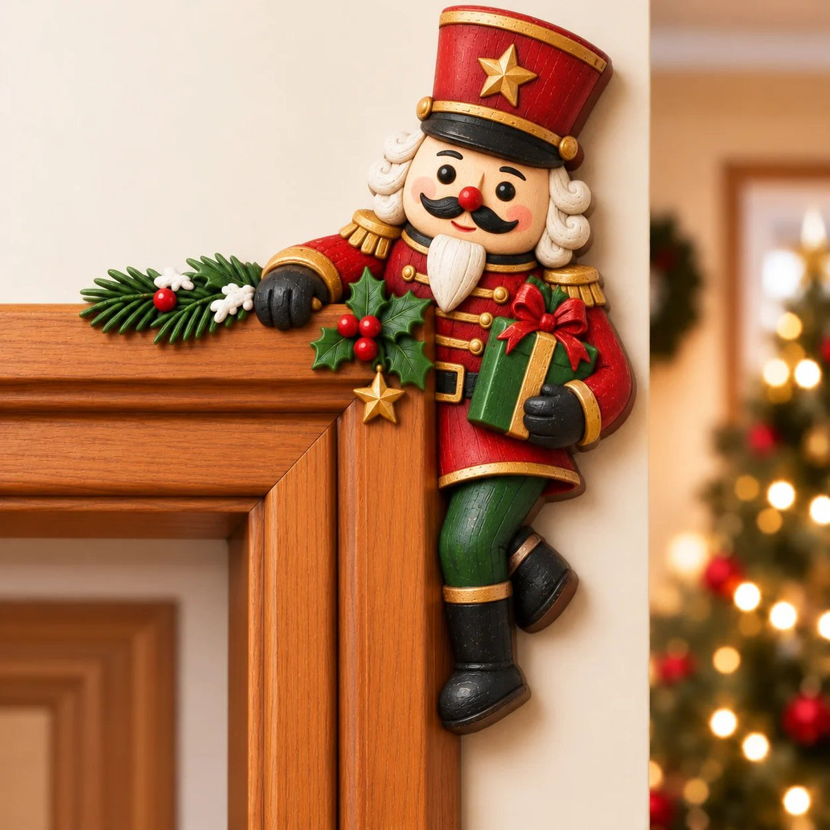 🎅Christmas Peekaboo Door Frame Corner Decor