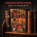 Plymagic DIY Book Nook - Hall of the Dragon Knights