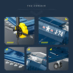 Plymagic Assembly Model - F4U Corsair Fighter
