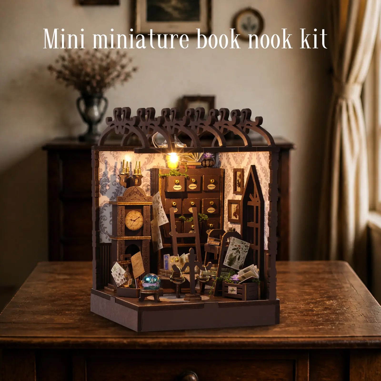Plymagic DIY Book Nook -  Magic Bookshelf Series