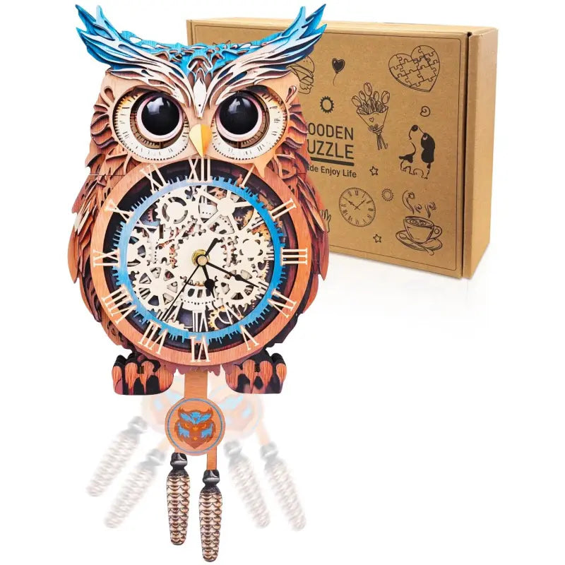 Plymagic DIY Assembled Clock - Animal Series