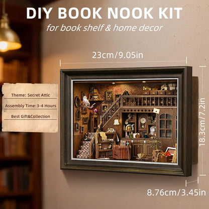 Plymagic DIY Book Nook - Secret Attic