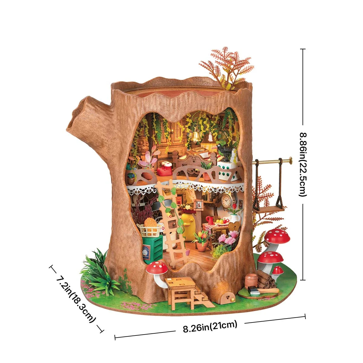 Plymagic DIY Mini House - Fairytale Tree House