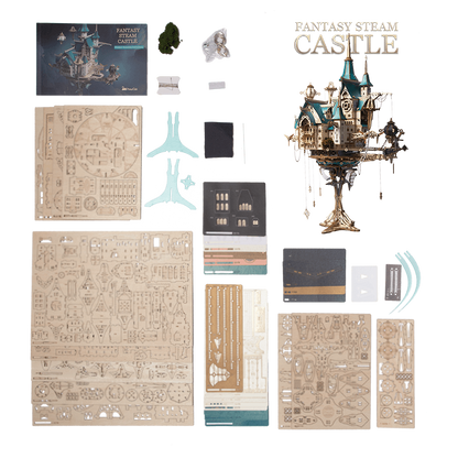 Plymagic Assembly Model - Fantasy Steam Castle
