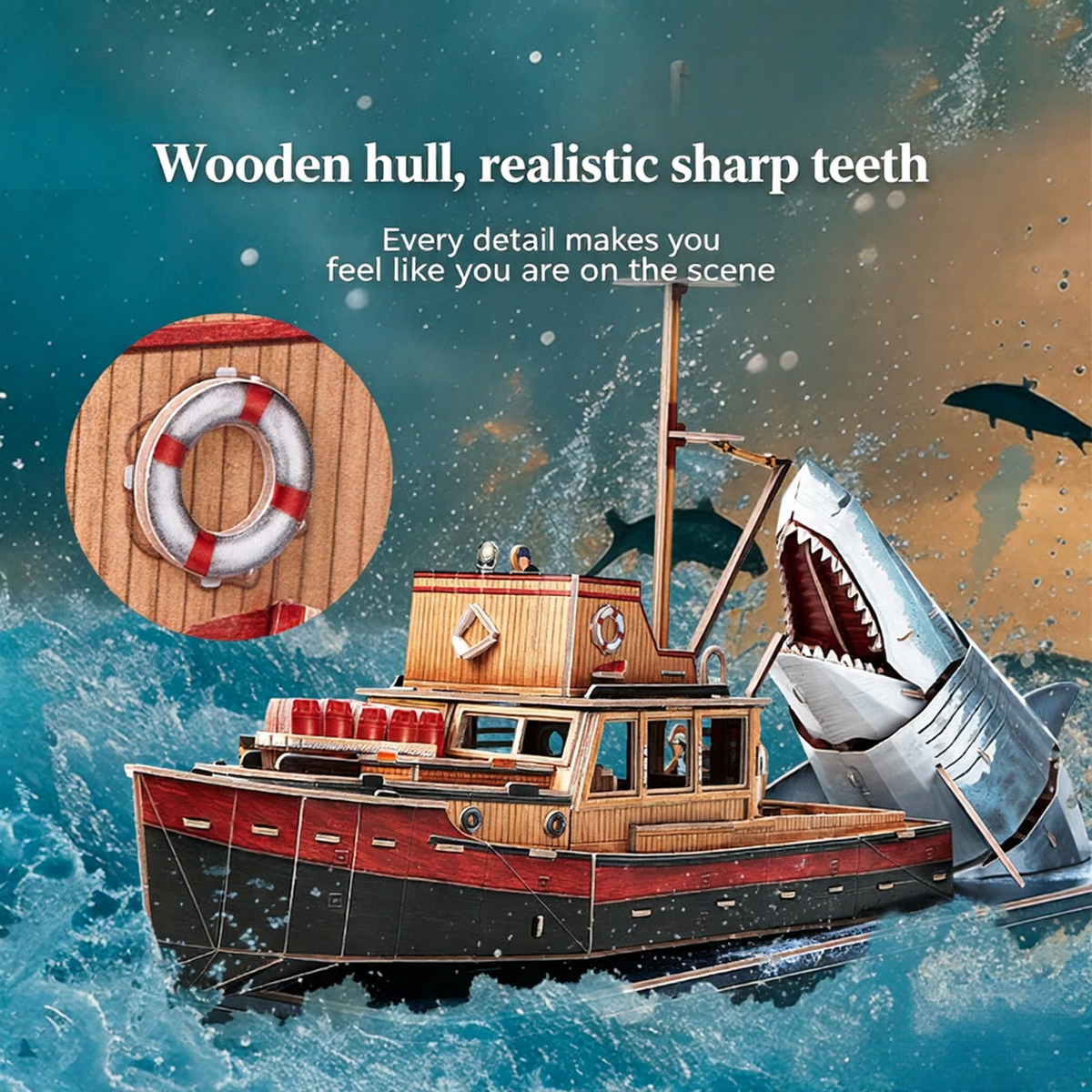Plymagic Assembly Model - Nautical Expedition: Megalodon