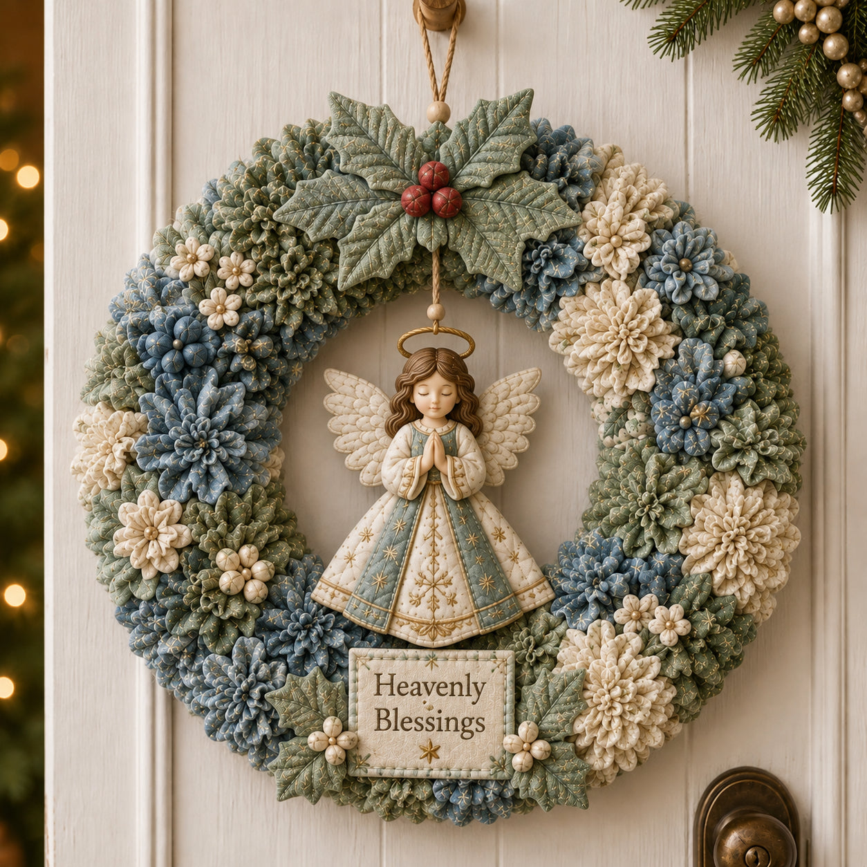 Plymagic DIY Poke Art Kit - Fabric Poke Wreath