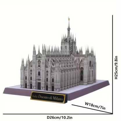 Plymagic Assembly Model - Italy Milan Cathedral