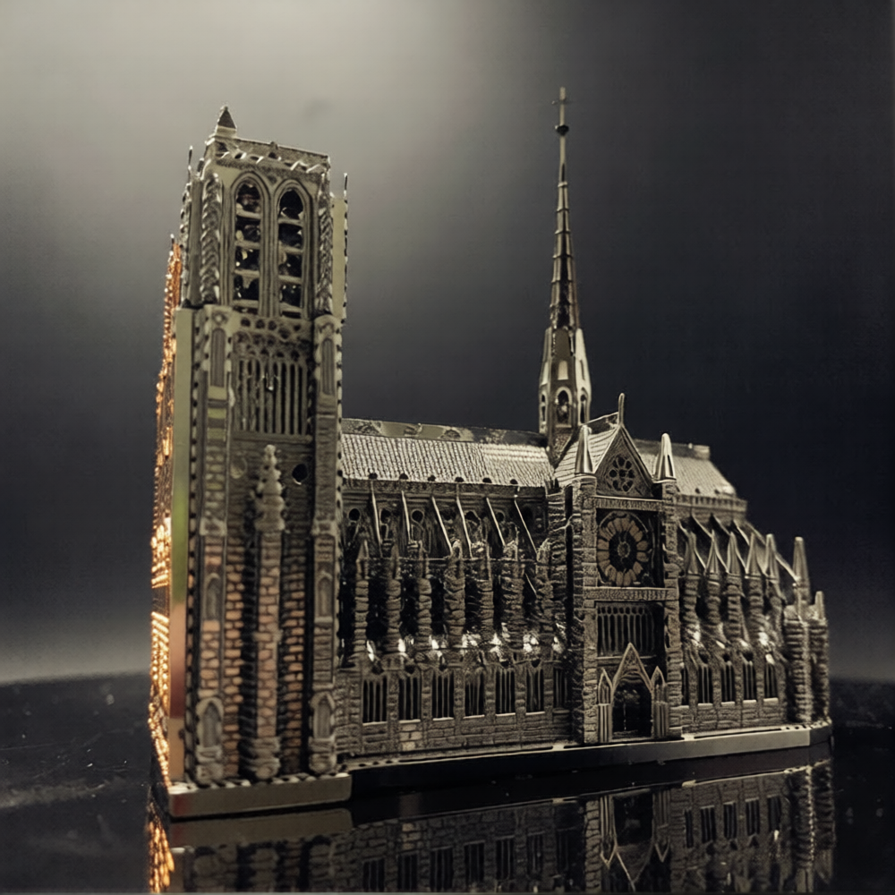 Plymagic Assembly Model - Notre Dame de Paris(Metal version)