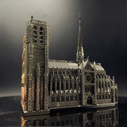 Plymagic Assembly Model - Notre Dame de Paris(Metal version)