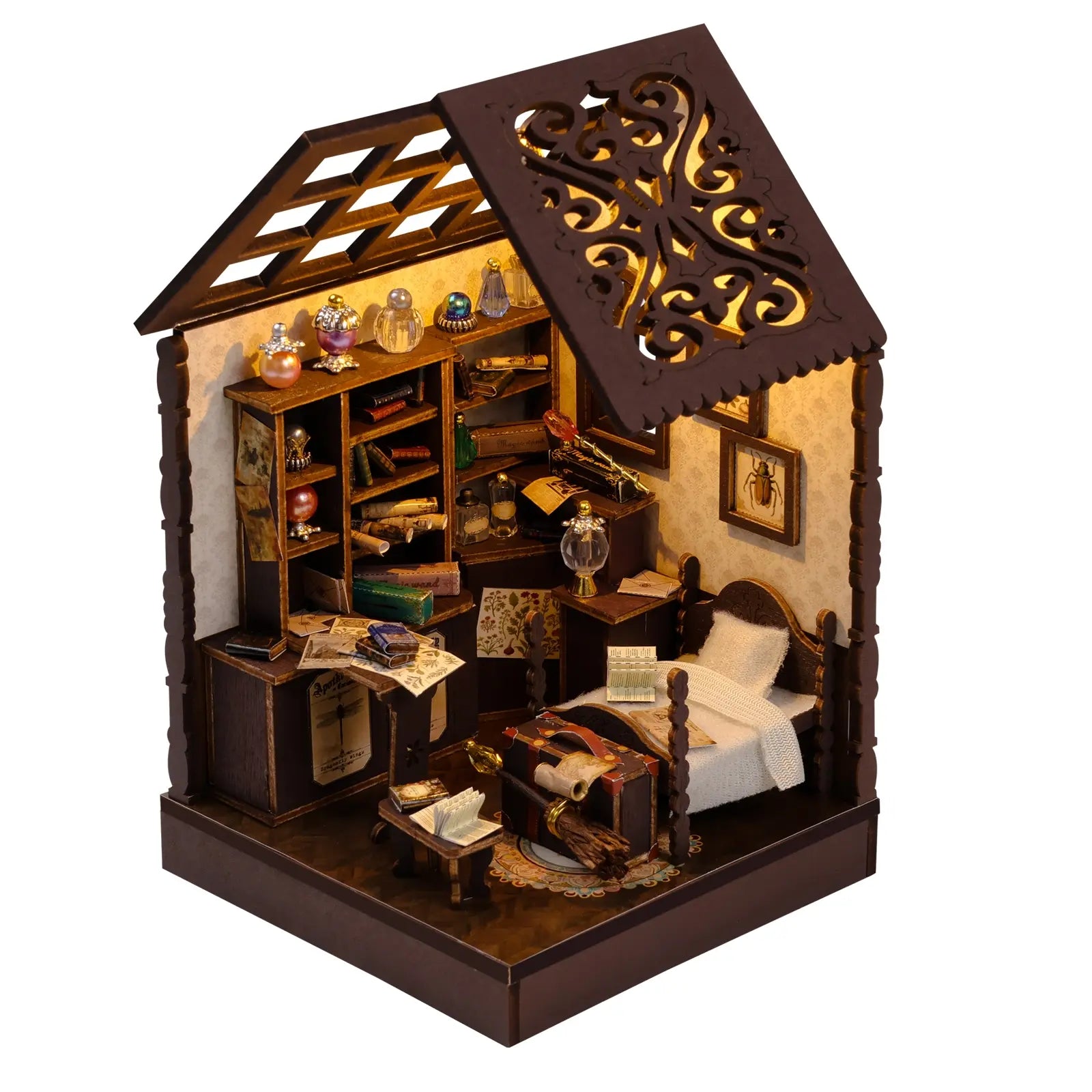 Plymagic DIY Book Nook -  Magic Bookshelf Series