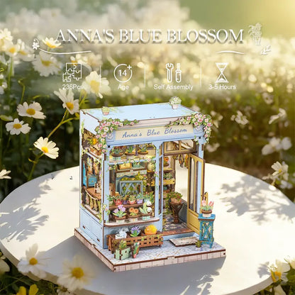 Plymagic DIY Mini House - Anna's Blue Blossom