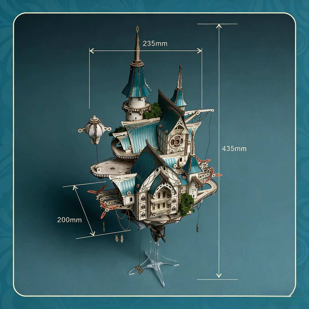 Plymagic Assembly Model - Fantasy Steam Castle