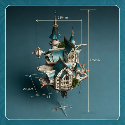 Plymagic Assembly Model - Fantasy Steam Castle