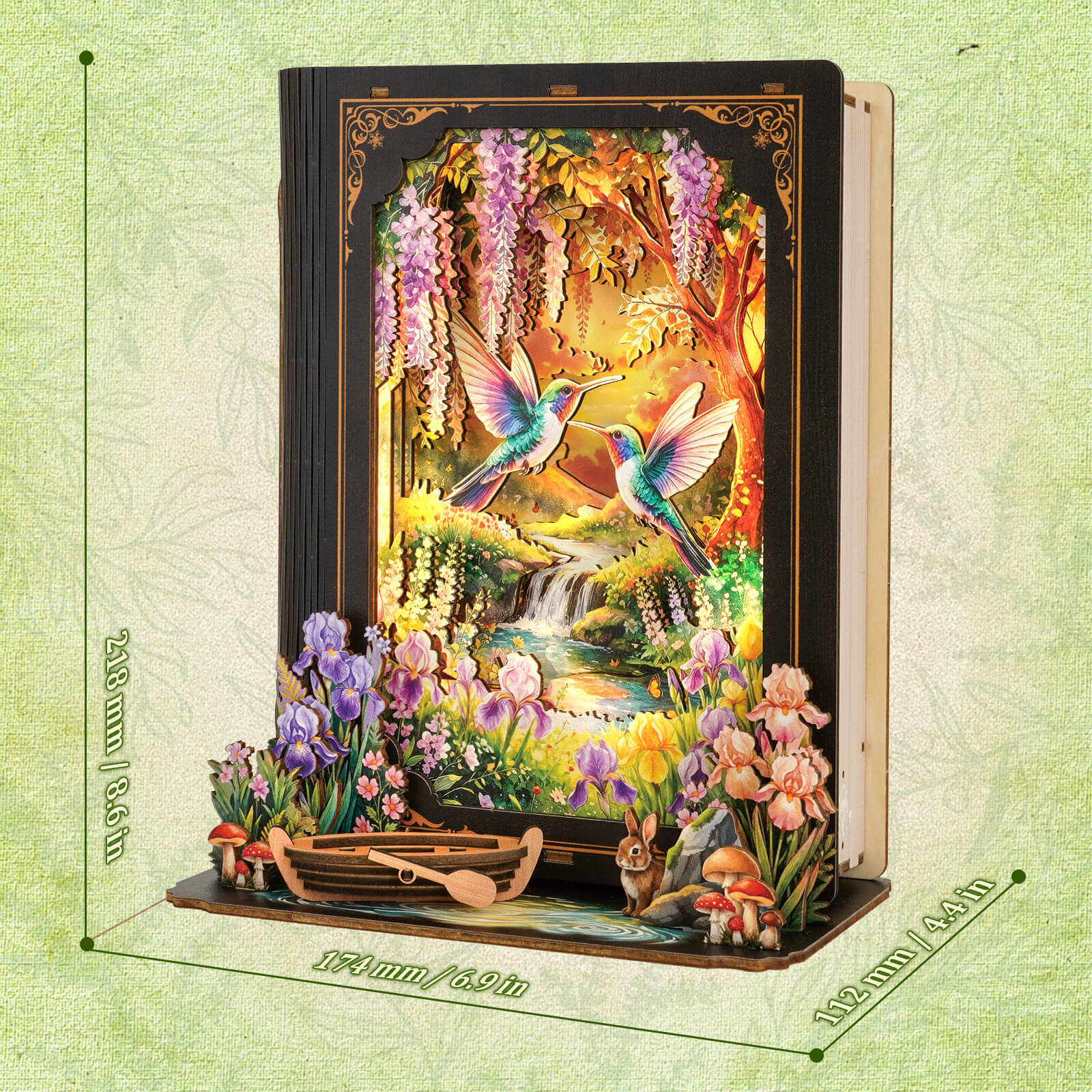 Plymagic DIY Book Nook -  Forest Stream Dreamseeking