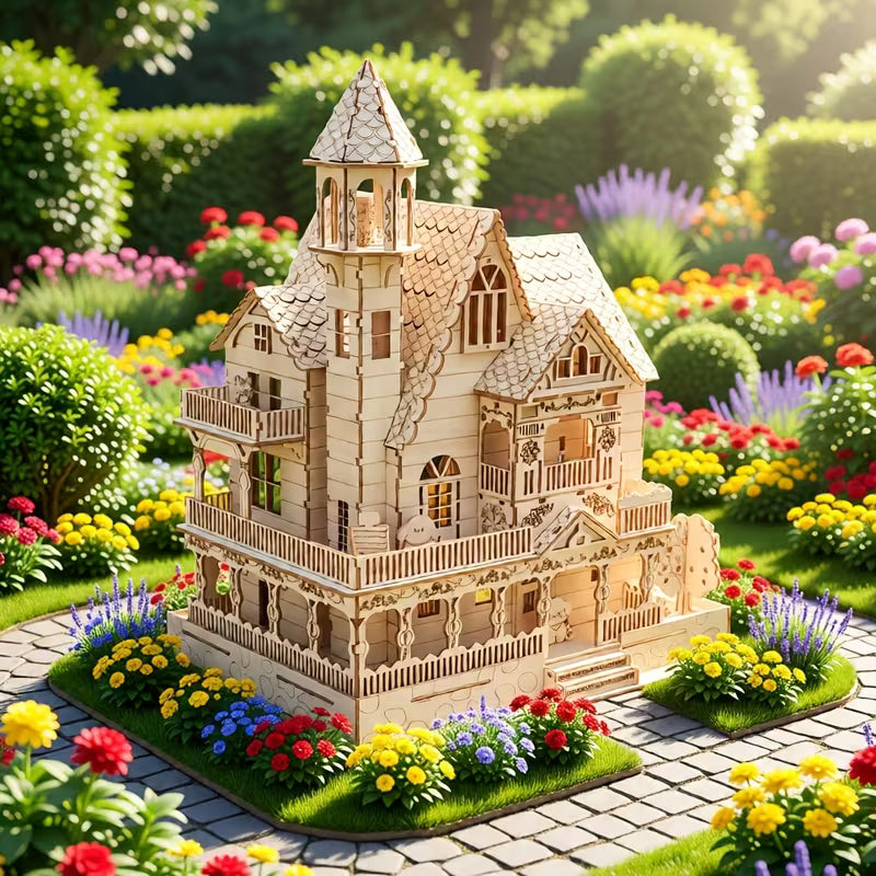 Plymagic Assembly Model - Cozy Garden Villa