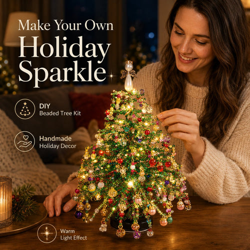 Plymagic DIY Pearl Art - Beaded Christmas Tree🎅