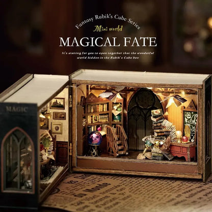 Plymagic DIY Book Nook - Fantasy Magic Cube