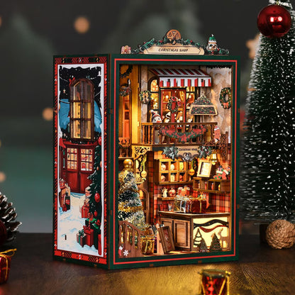 Plymagic DIY Book Nook -  Christmas Shop