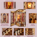 Plymagic DIY Book Nook Kit -  Jesus Christ Cathedral