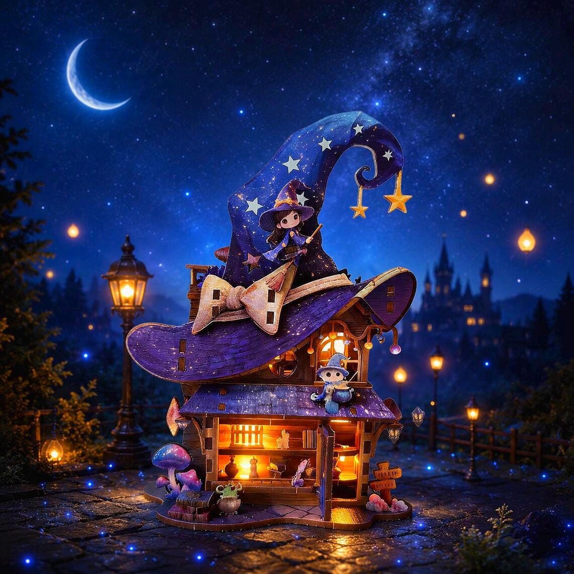 Plymagic DIY Mini House - Wonderland Magic House