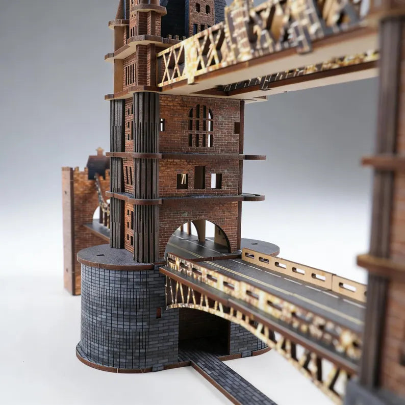Plymagic Assembly Model - London Tower Bridge