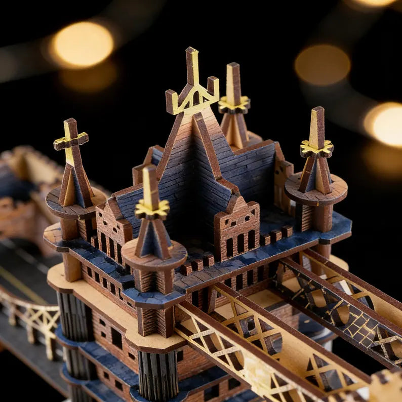 Plymagic Assembly Model - London Tower Bridge