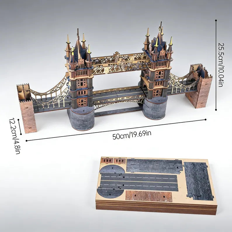 Plymagic Assembly Model - London Tower Bridge
