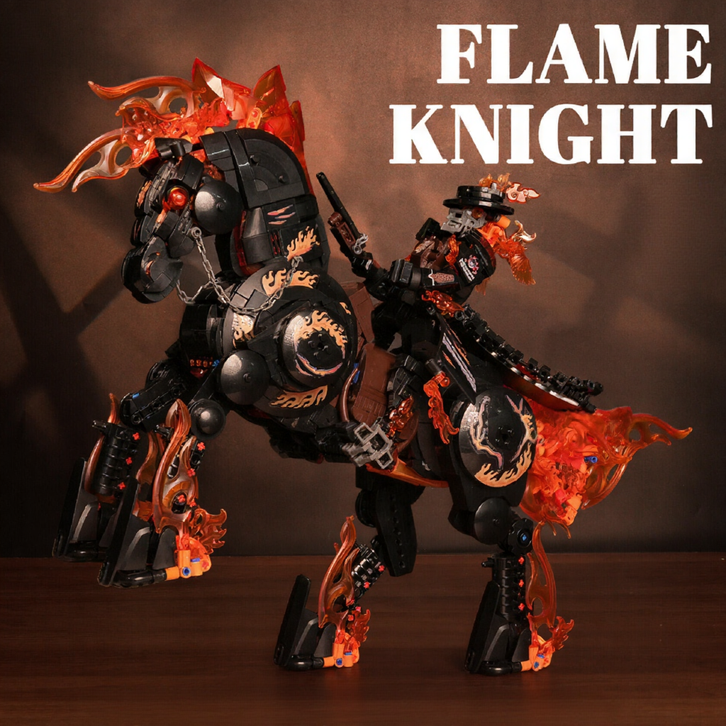 Plymagic Assembly Model - The Flame Knight