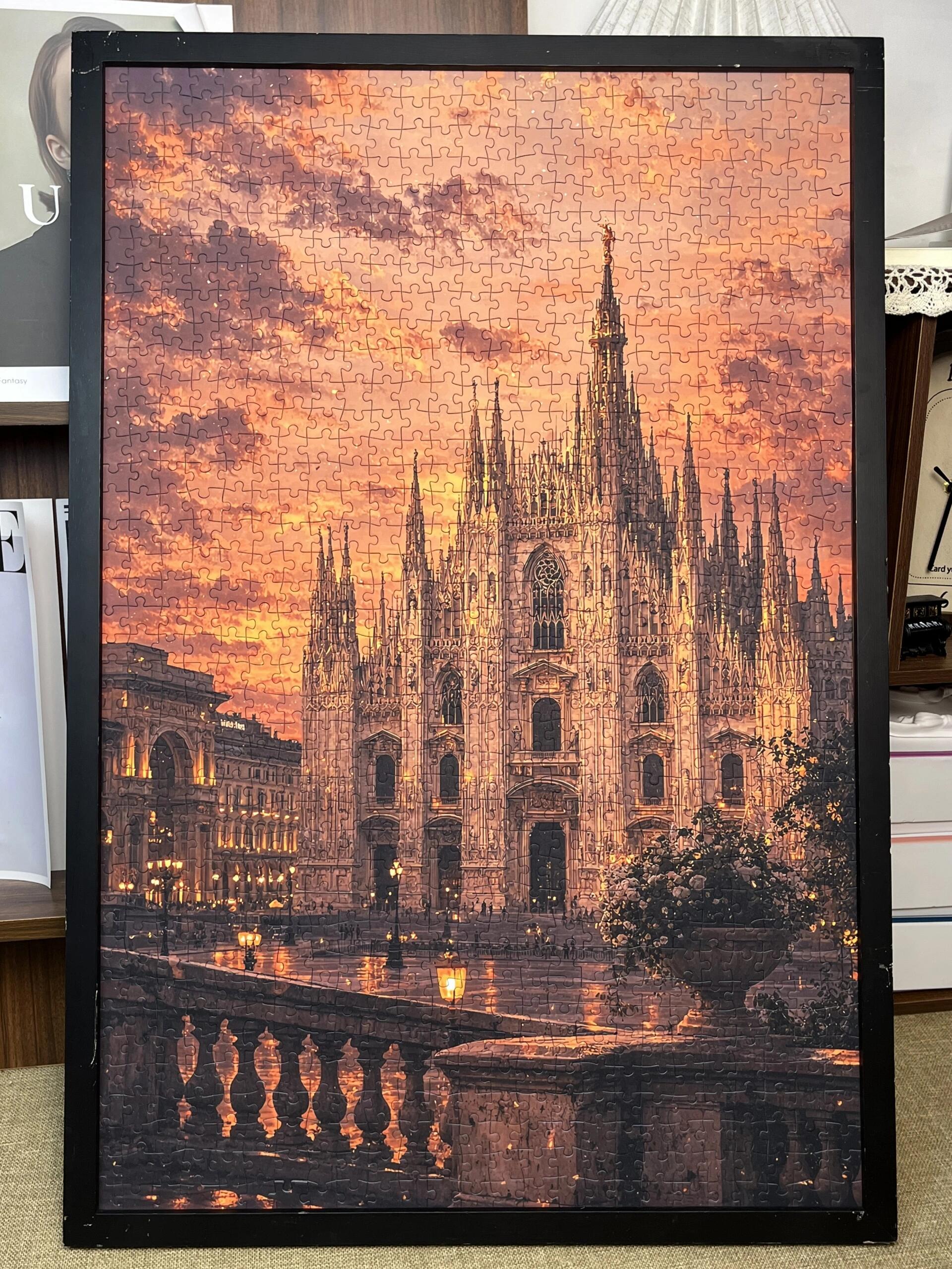 Plymagic Puzzle - Milan Cathedral at Sunset