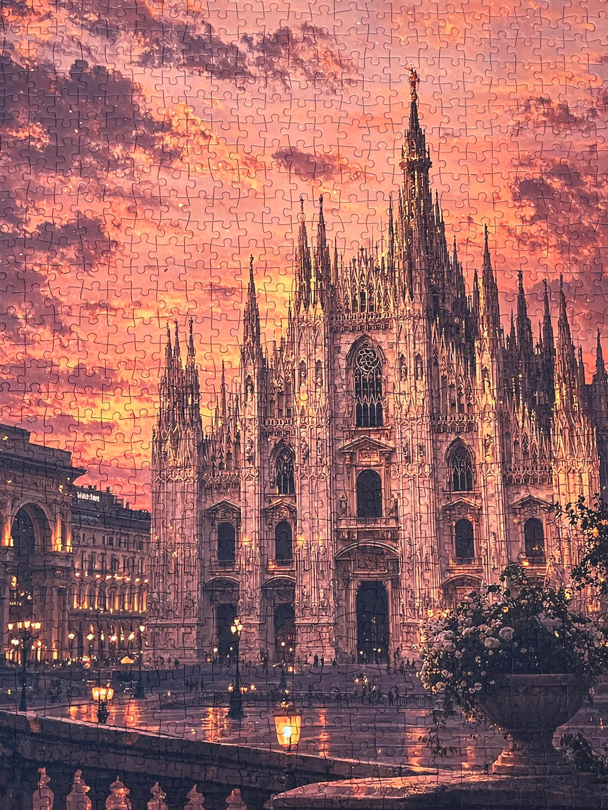 Plymagic Puzzle - Milan Cathedral at Sunset
