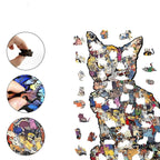 Plymagic Puzzle - Colorful Cat