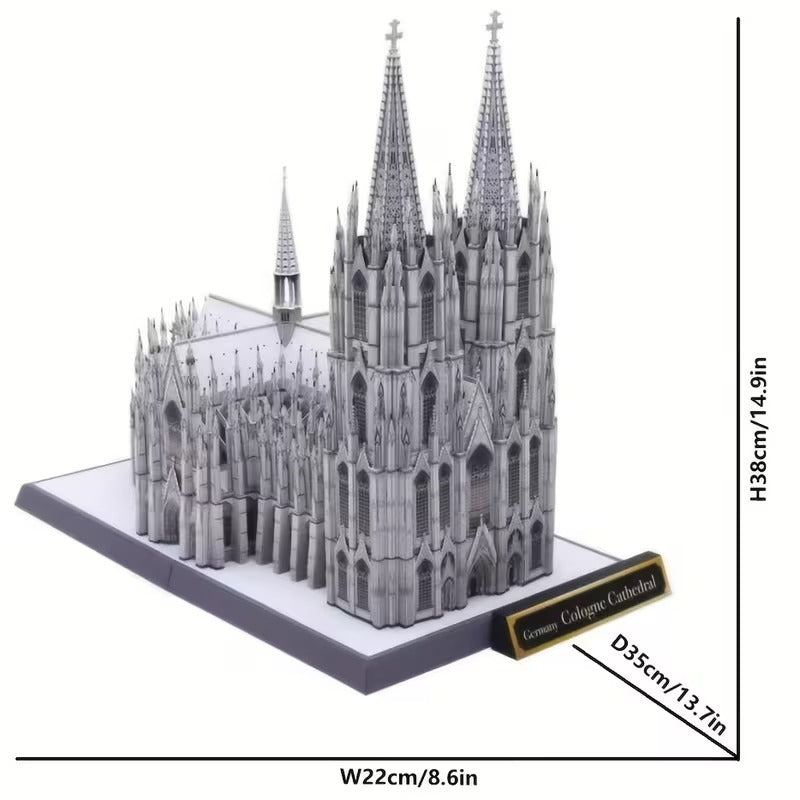Plymagic Assembly Model - Cologne Cathedral