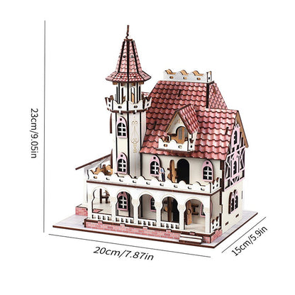 Plymagic Assembly Model - Log Cabin Villa