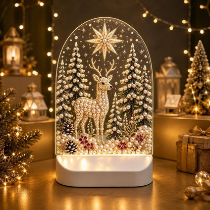 Plymagic DIY Pearl Art - Christmas Night Light