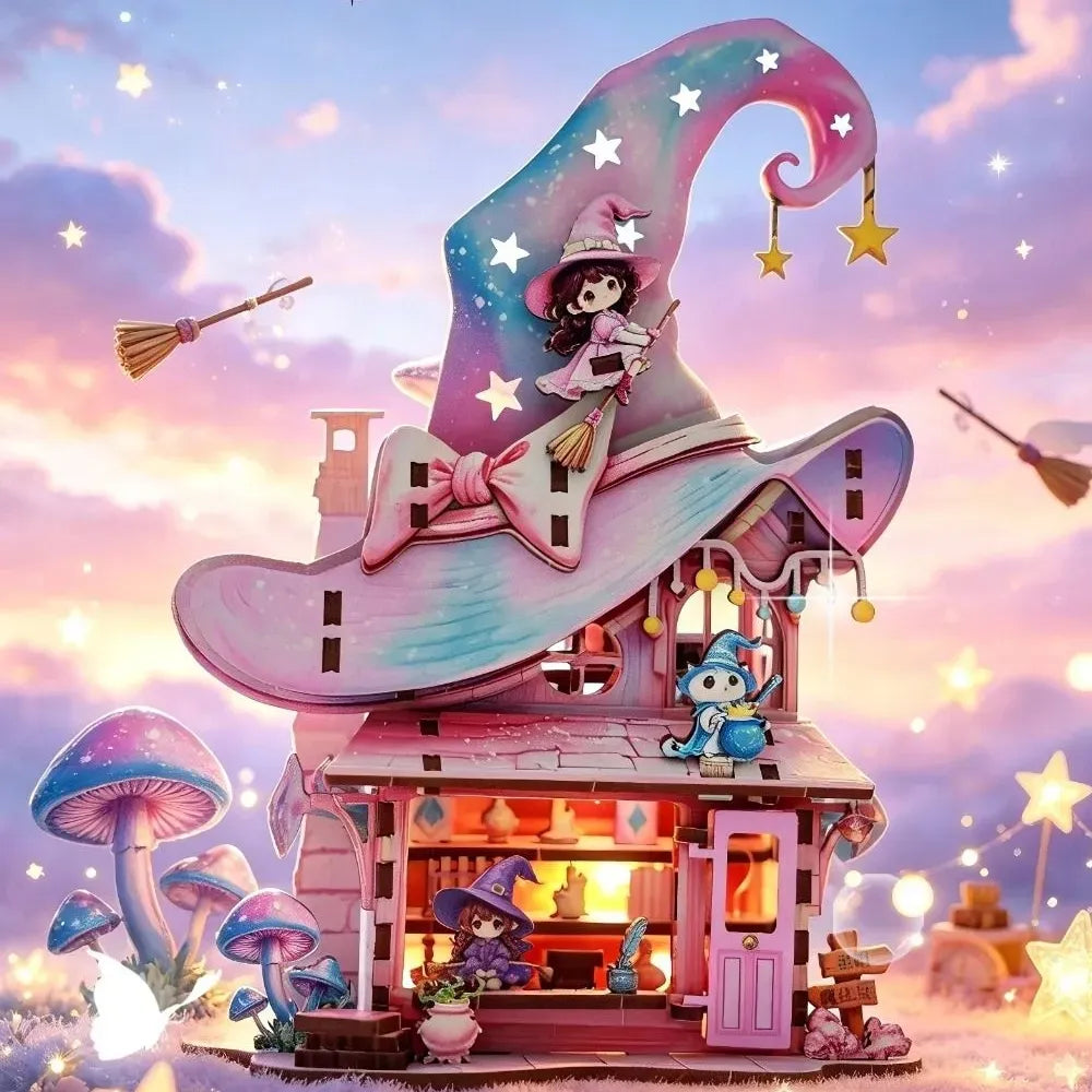 Plymagic DIY Mini House - Wonderland Magic House