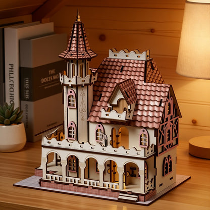Plymagic Assembly Model - Log Cabin Villa