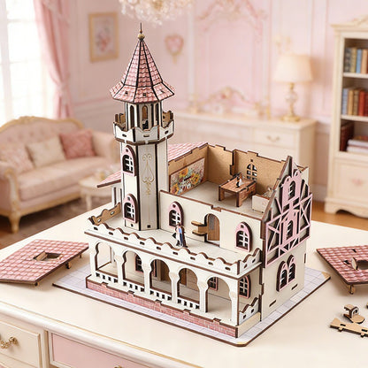Plymagic Assembly Model - Log Cabin Villa