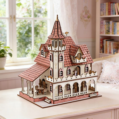 Plymagic Assembly Model - Log Cabin Villa