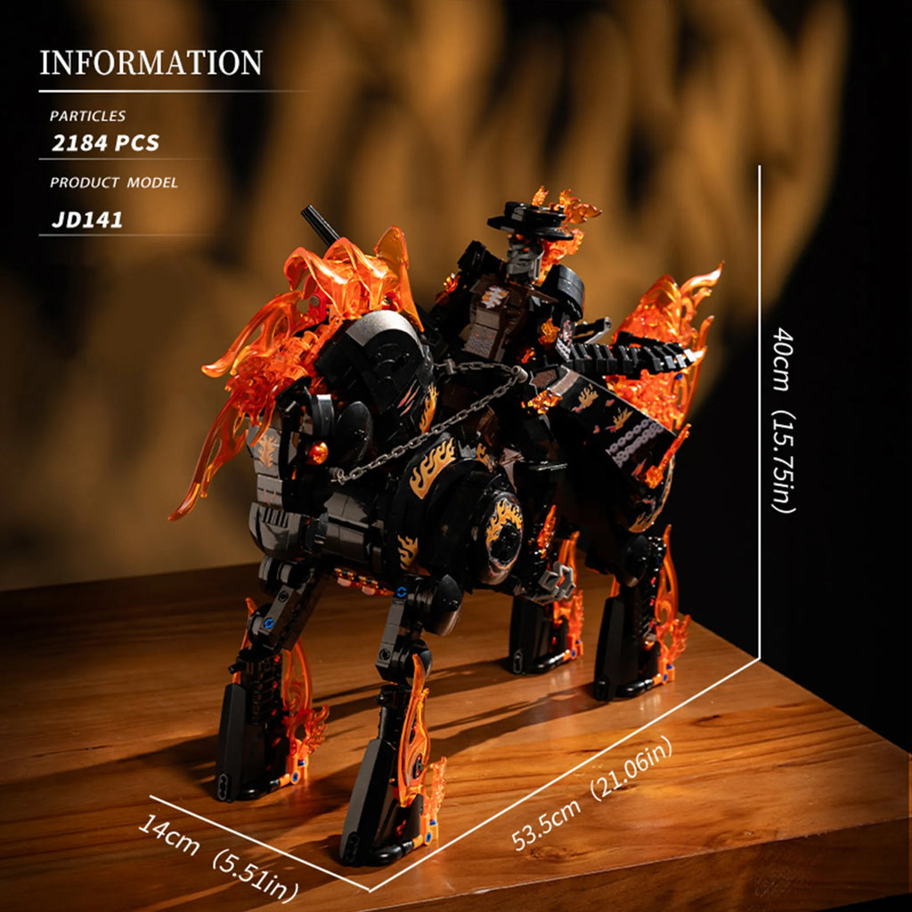 Plymagic Assembly Model - The Flame Knight