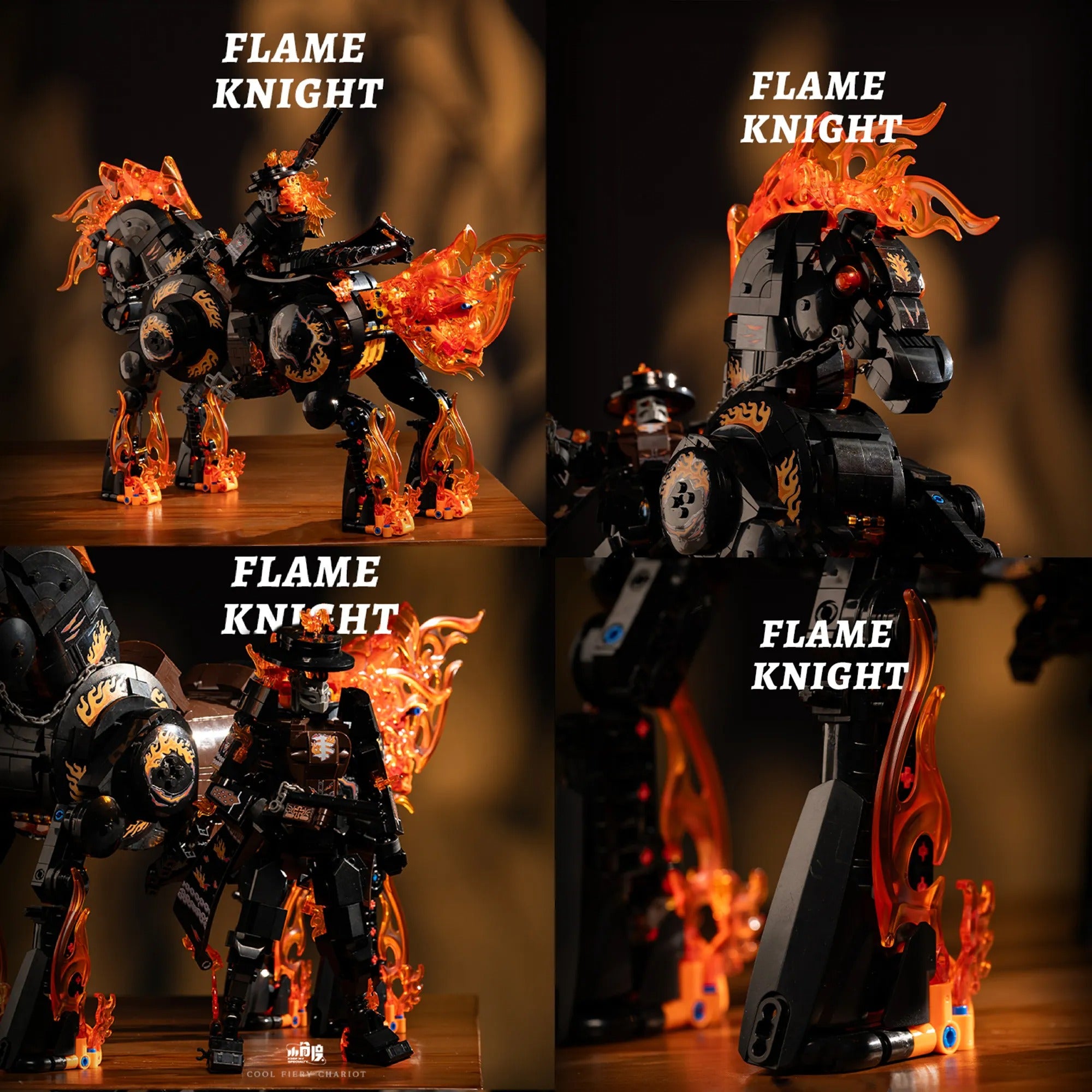 Plymagic Assembly Model - The Flame Knight