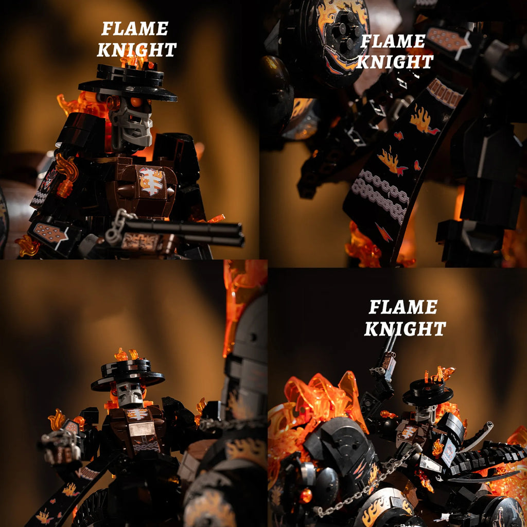 Plymagic Assembly Model - The Flame Knight