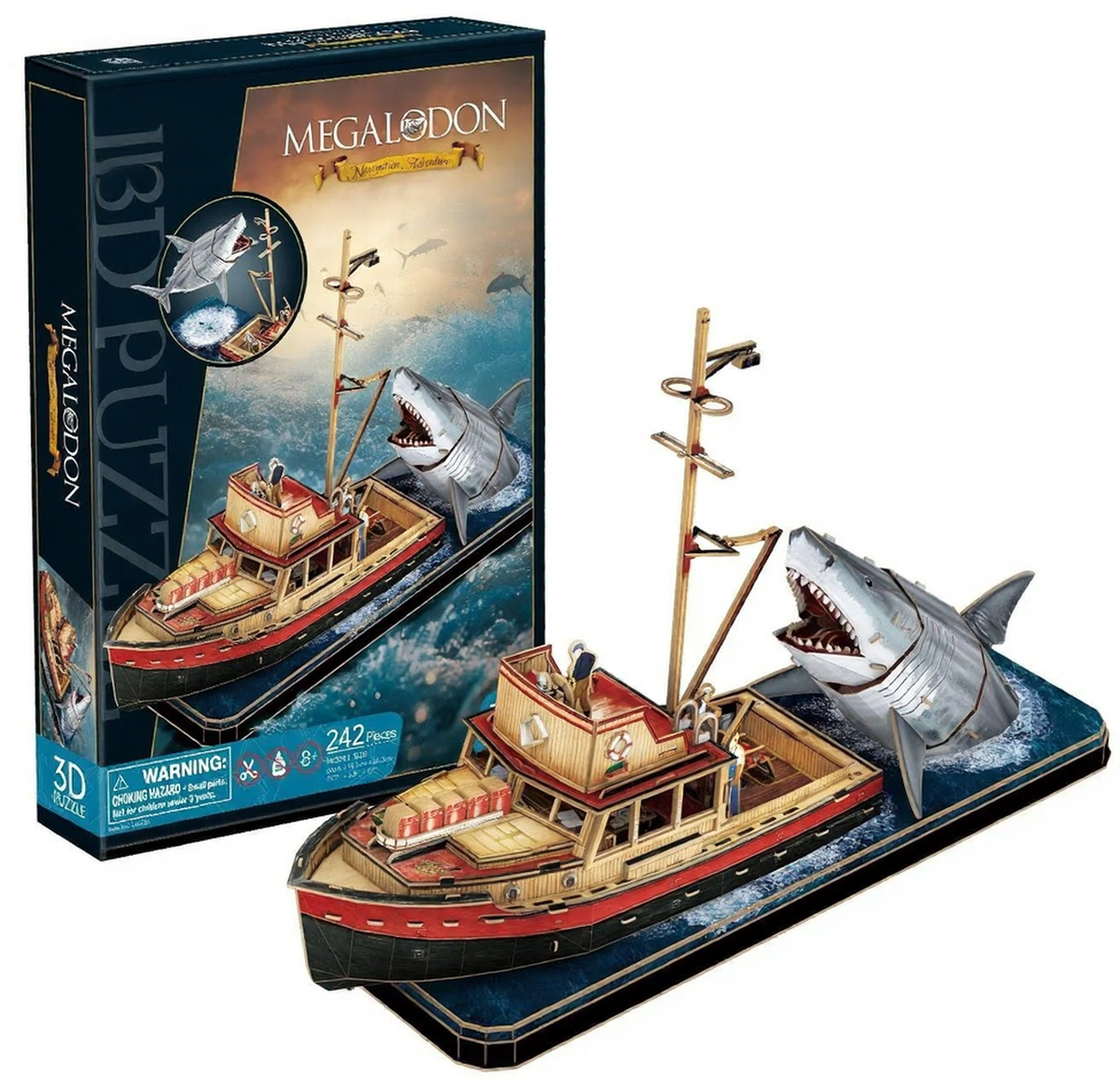 Plymagic Assembly Model - Nautical Expedition: Megalodon