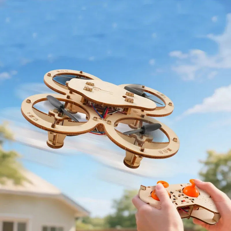 Plymagic Assembly Model - Wooden Flying Drone