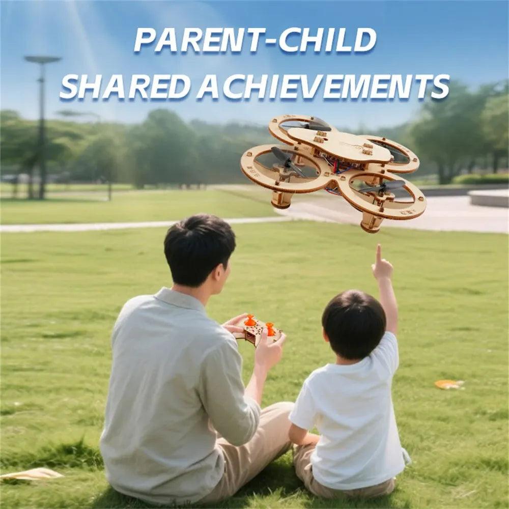 Plymagic Assembly Model - Wooden Flying Drone