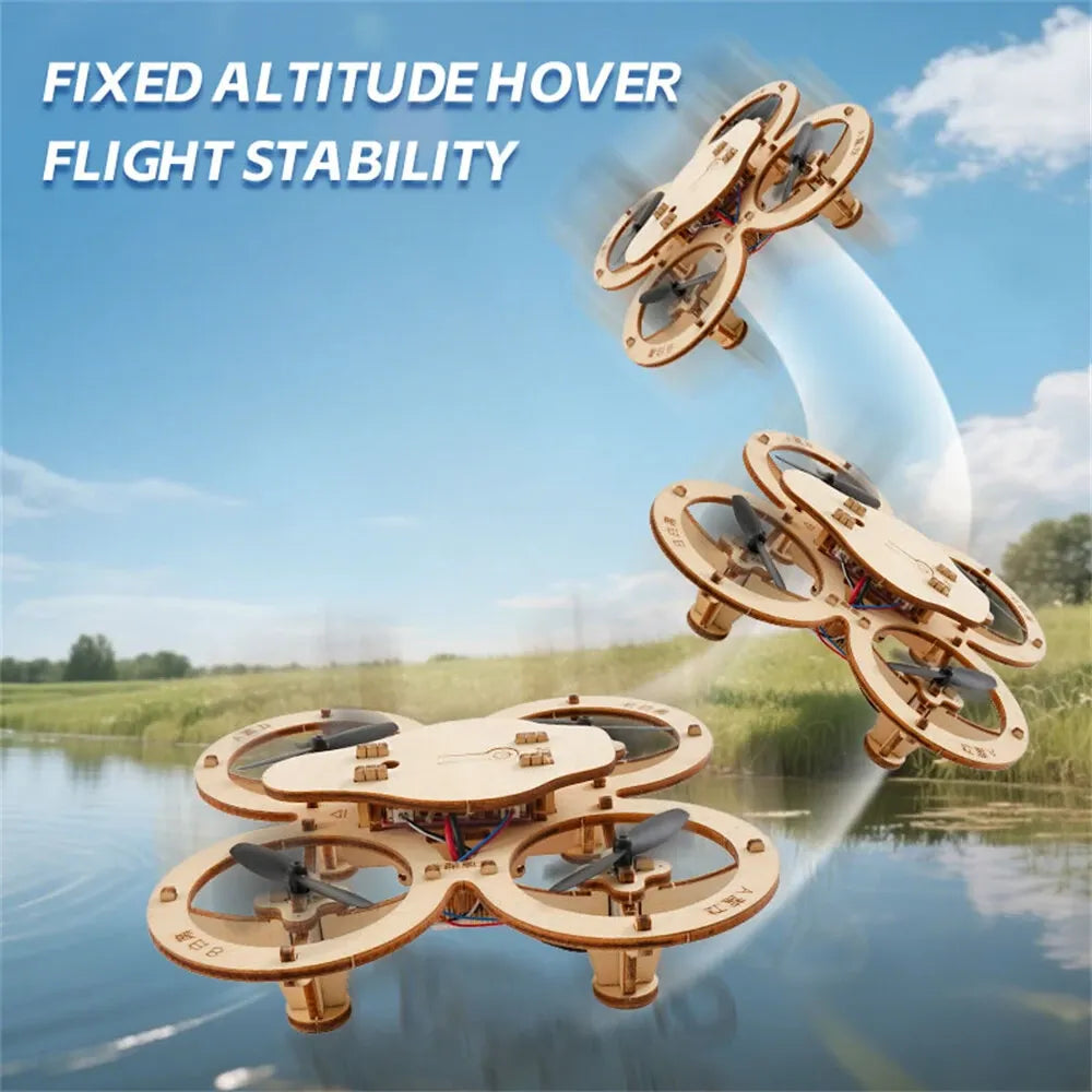 Plymagic Assembly Model - Wooden Flying Drone