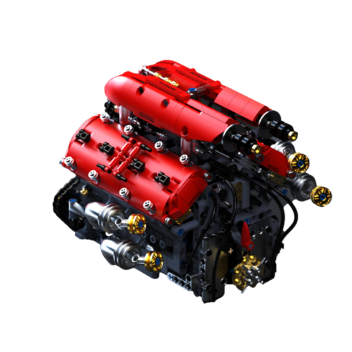 Plymagic Assembly Model - V8 Turbo Engine
