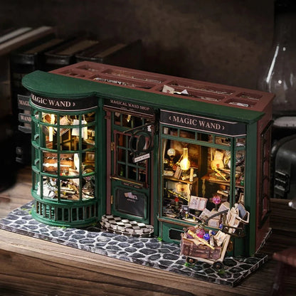 Plymagic DIY Book Nook -  Magic Wand Shop